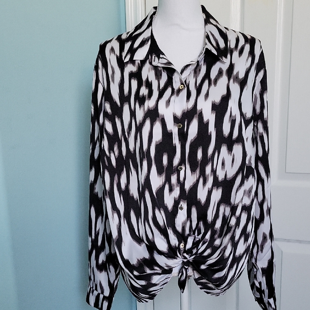 Bold Print Blouse
